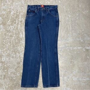 Wrangler Jeans Mens 29x30 Pants Cowboy 36MWZ Western‎ Faded Denim Tag 30x30 C02